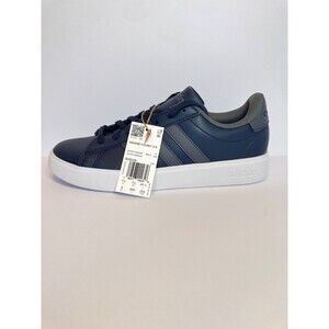 Adidas Grand Court 2.0 Aurora Ink Blue Men's Size 8 Sneakers Classic 3 Stripes